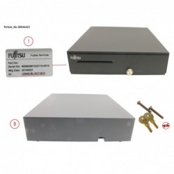 38046423 - TP7E DRAWER W. LOCK BLACK