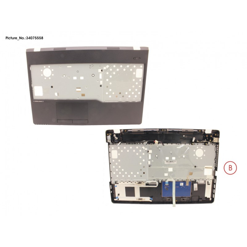 34075558 - UPPER ASSY (INCL. TOUCHPAD)