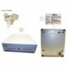 38059807 - TP7C CASHDRAWER W. LOCK EU WHITE