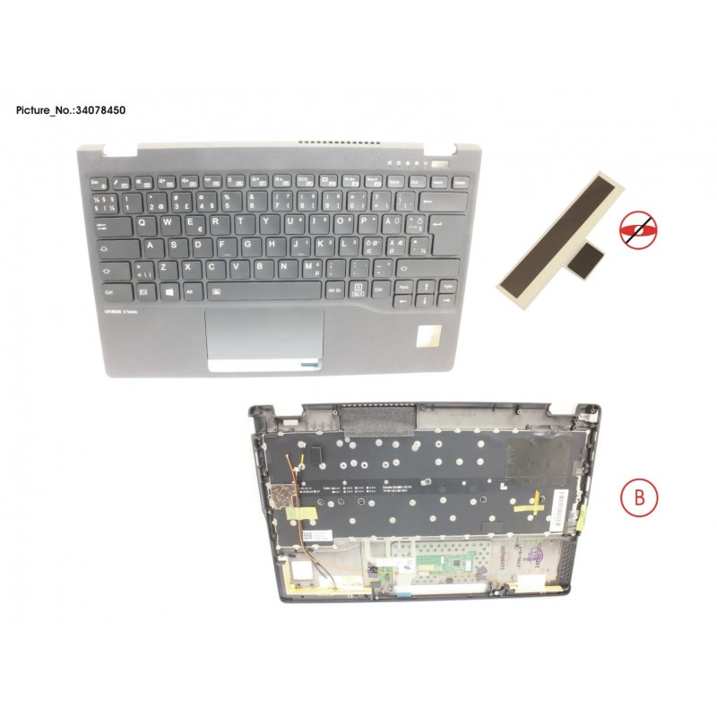 34078450 - UPPER ASSY INCL. KB NORDIC W/PV(TBT)4G