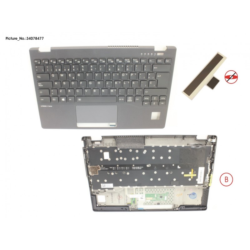 34078477 - UPPER ASSY INCL. KB SPAIN W/PV(TBT)