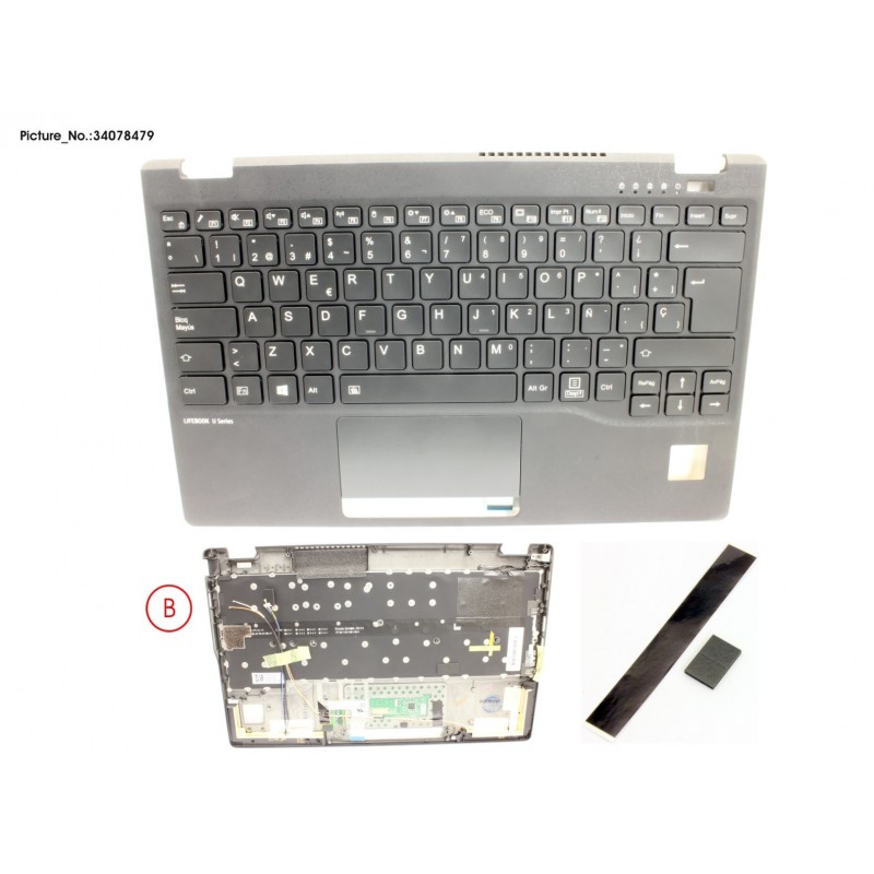 34078479 - UPPER ASSY INCL. KB SPAIN W/PV(TBT)5G