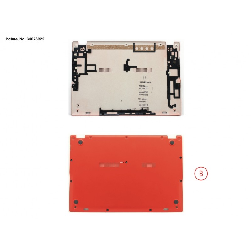 34073922 - LOWER ASSY (RED)