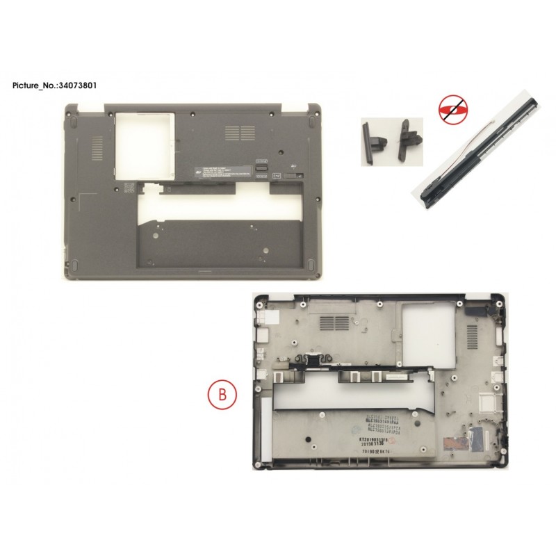 34073801 - LOWER ASSY (FOR WWAN)