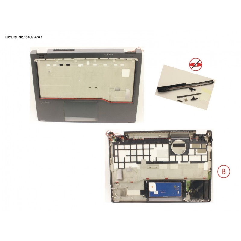34073787 - UPPER ASSY W/ SMARTCARD