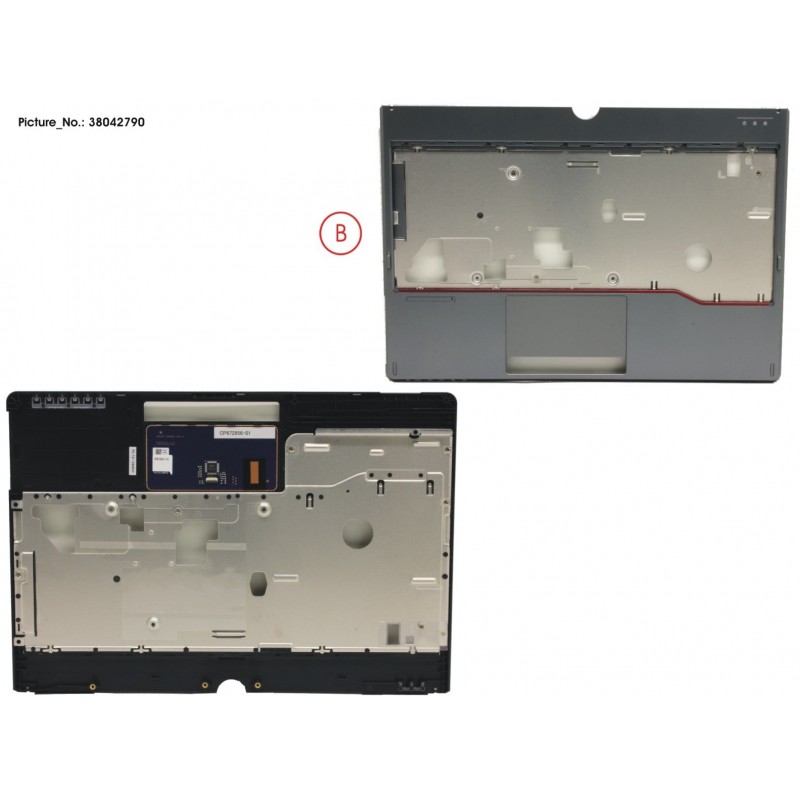 38042790 - UPPER ASSY (INCL. TOUCHPAD)