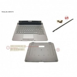 34076774 - KEYBOARD DOCKING DENMARK W/ BL