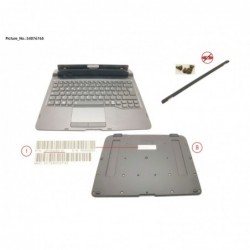 34076765 - KEYBOARD DOCKING ITALY W/ BL