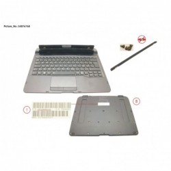 34076768 - KEYBOARD DOCKING NORDIC W/ BL