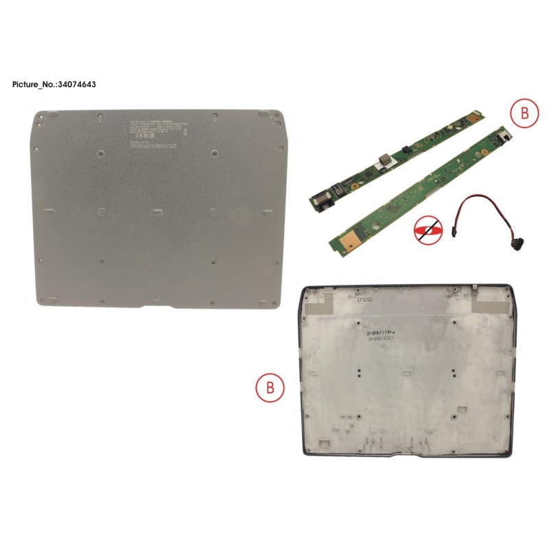 34074643 - LOWER ASSY FOR KB DOCKING SPAIN (CAIXA)