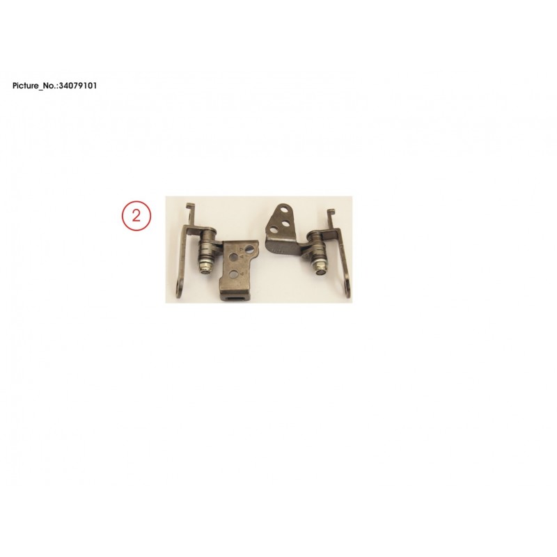 34079101 - HINGE SET LEFT/RIGHT