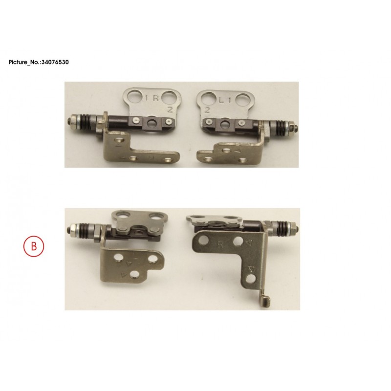 34076530 - HINGE SET L/R