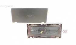 34076436 - LCD BACK COVER ASSY (FHD, W/ RGB CAMERA)