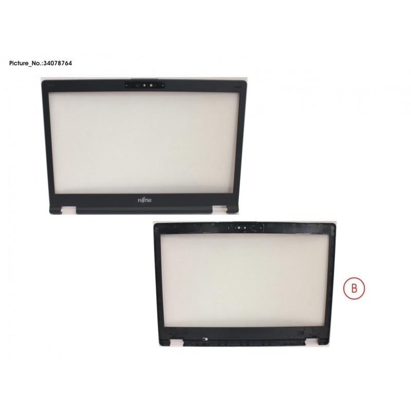 34078764 - LCD FRONT COVER  (W/ TOUCH W/ HELLO)