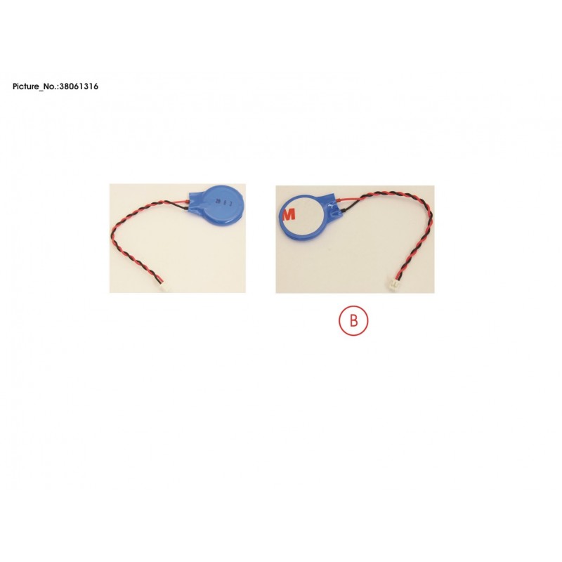 38061316 - -BT-TP8 CMOS BATTERY CR2032 2PIN CABLE