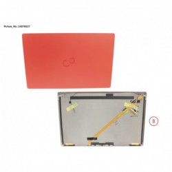 34078537 - LCD BACK COVER RED W/ RGB