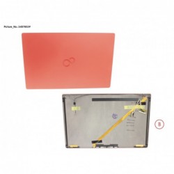 34078539 - LCD BACK COVER RED W/ RGB W/ TOUCH