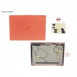 34076574 - LCD BACK COVER RED NON TOUCH
