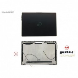 34073877 - LCD BACK COVER BLACK NON TOUCH