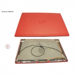 34068140 - LCD BACK COVER RED NON TOUCH WWAN W/CAM