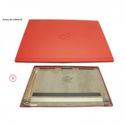 34068142 - LCD BACK COVER RED TOUCH W/CAM