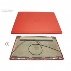 34068143 - LCD BACK COVER RED TOUCH WWAN