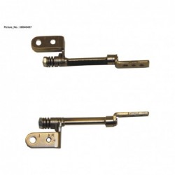 38040407 - HINGE SET LEFT/RIGHT (NON TOUCH)