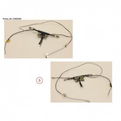 34055202 - HINGE ASSY (INCL. CABLES/ANTENNAS WLAN)