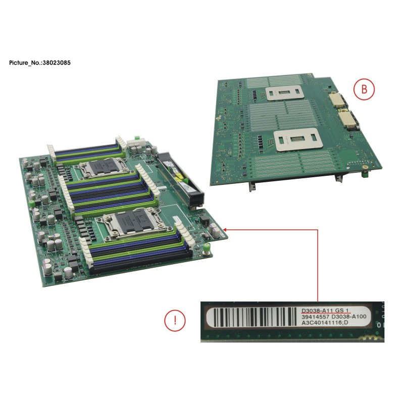 38023085 - CPU MEZZANINE BOARD RX500 S7