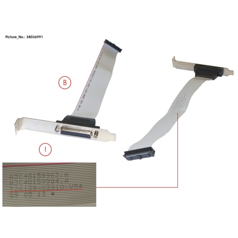 38036991 - CABLE 25C FLAT