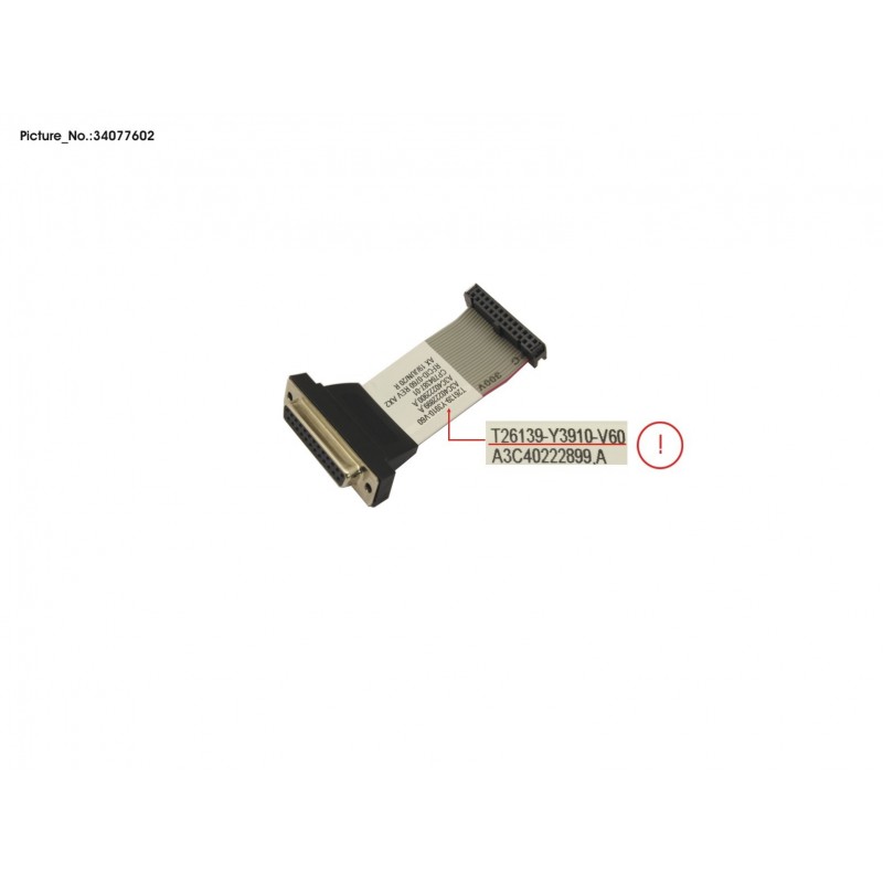 34077602 - CABLE PARALLEL (90 MM)