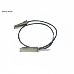 38010587 - INFINIBAND CU CABLE 40GB, 4X QSFP, 1M