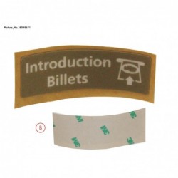 38045671 - LABEL,INSERT CASH,FRENCH,RECYC