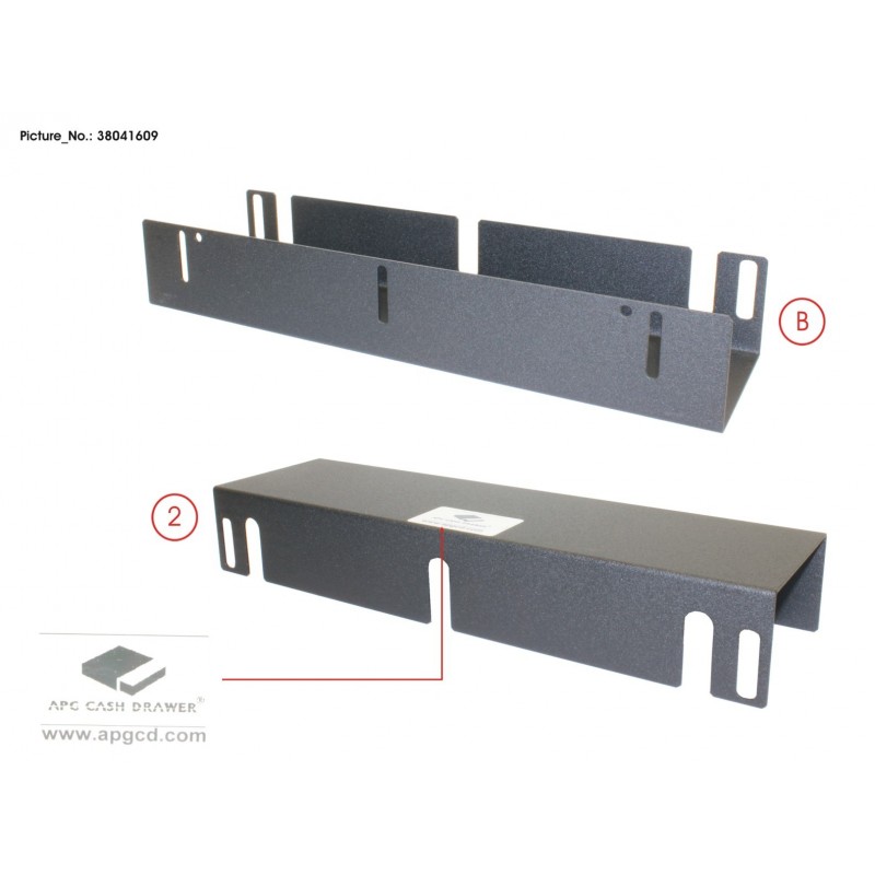 38041609 - TP7C BRACKET UNDER COUNTER MOUNT