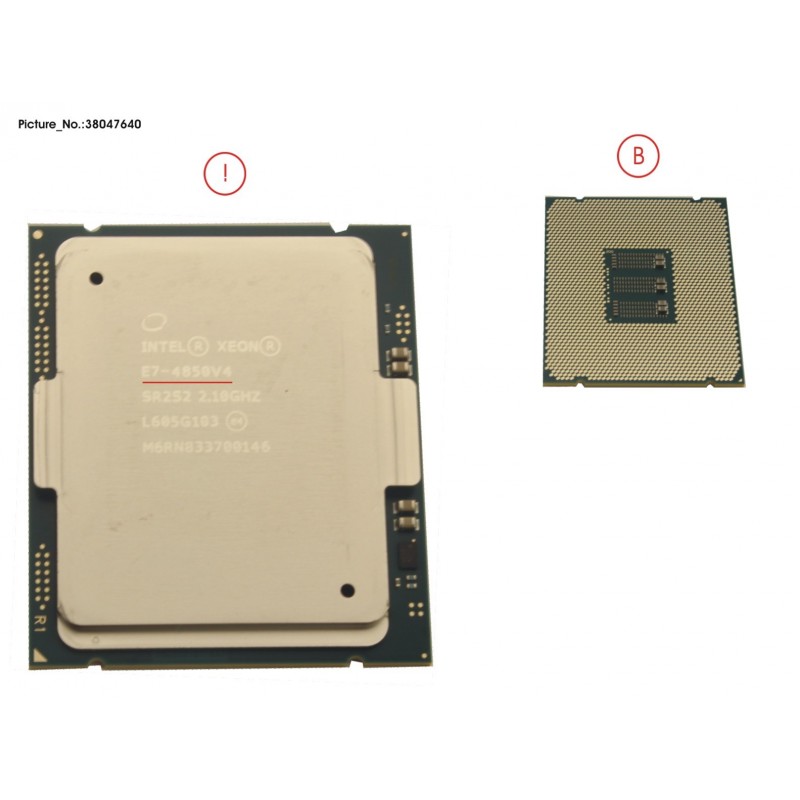 38047640 - CPU XEON E7-4850V4 2,1GHZ 115W