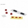 38039970 - RUBBER SET, SCREW COVER (RED, 8 PCS.)