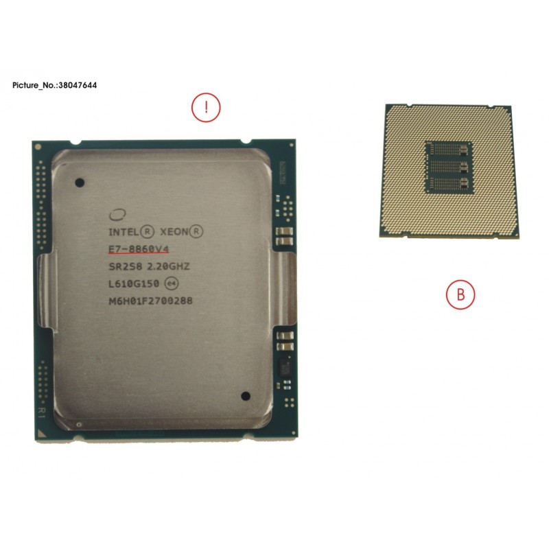 38047644 - CPU XEON E7-8860V4 2,2GHZ 140W