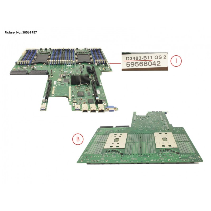 38061957 - SYSTEMBOARD RX2530 M5