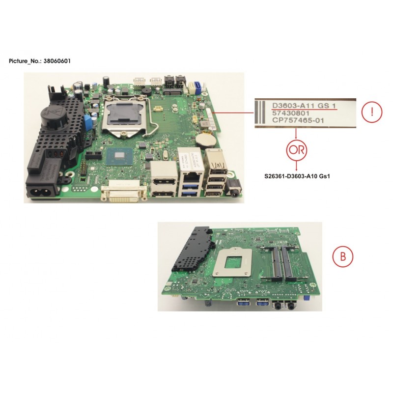 38060601 - MAINBOARD D3603A