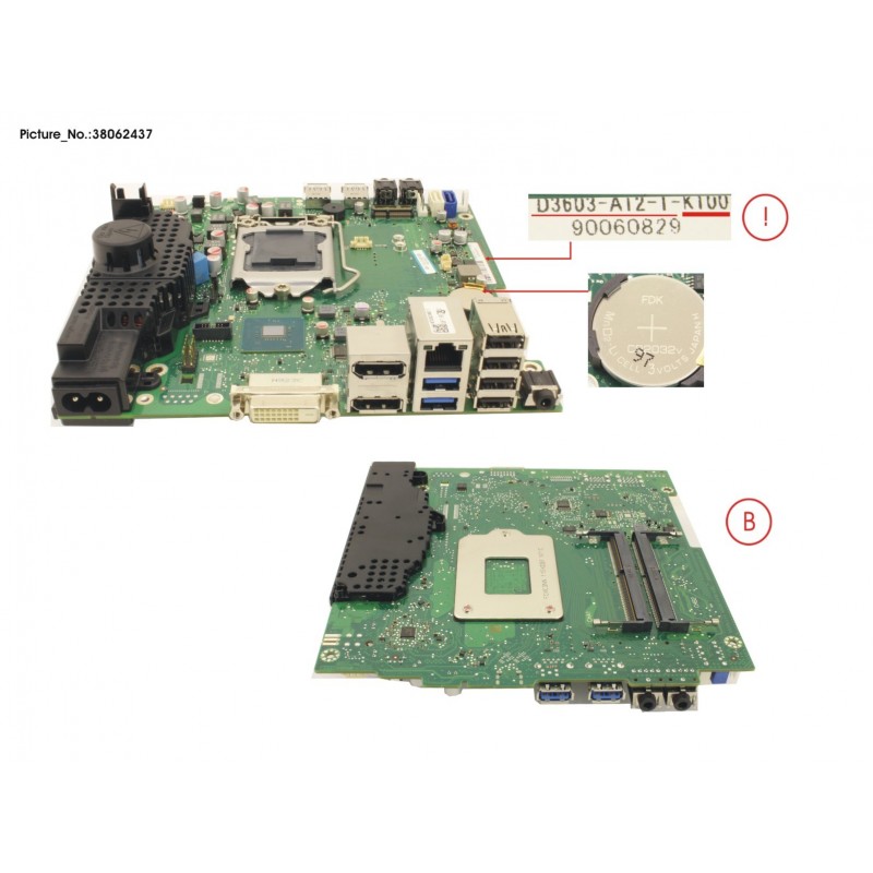 38062437 - MAINBOARD D3603A