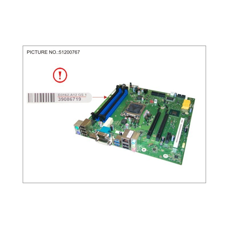 34037633 - MAINBOARD PANTHERPOINT Q77 µATX