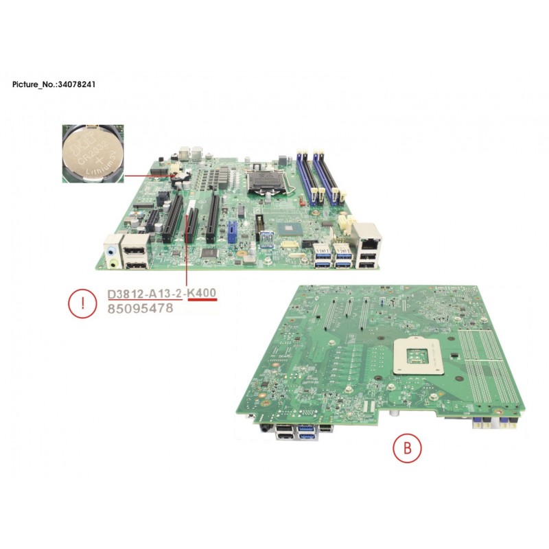 34078241 - MAINBOARD D3812A