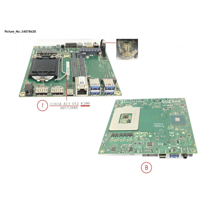 34078620 - MAINBOARD D3814