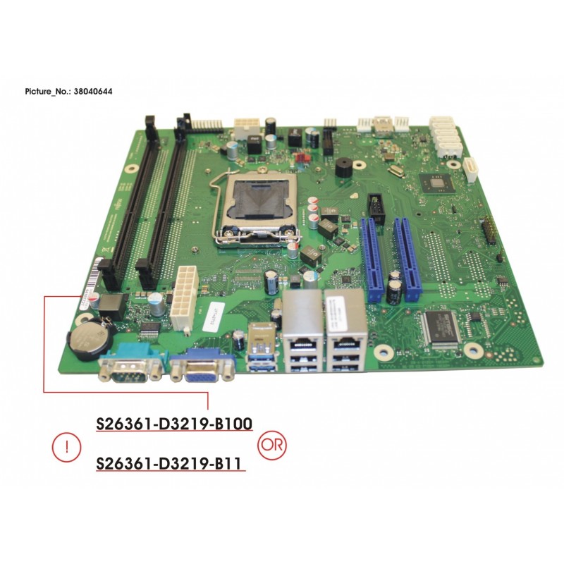 38040644 - SYSTEMBOARD TX1310 M1 E