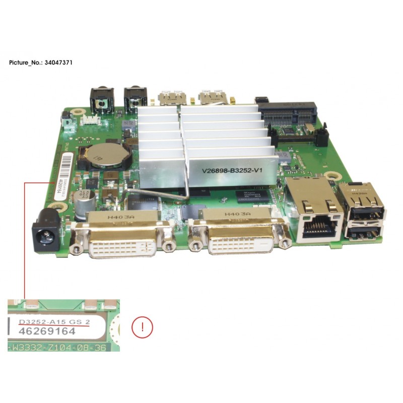 34047371 - -MAINBOARD D3252 VIRTCLIENT