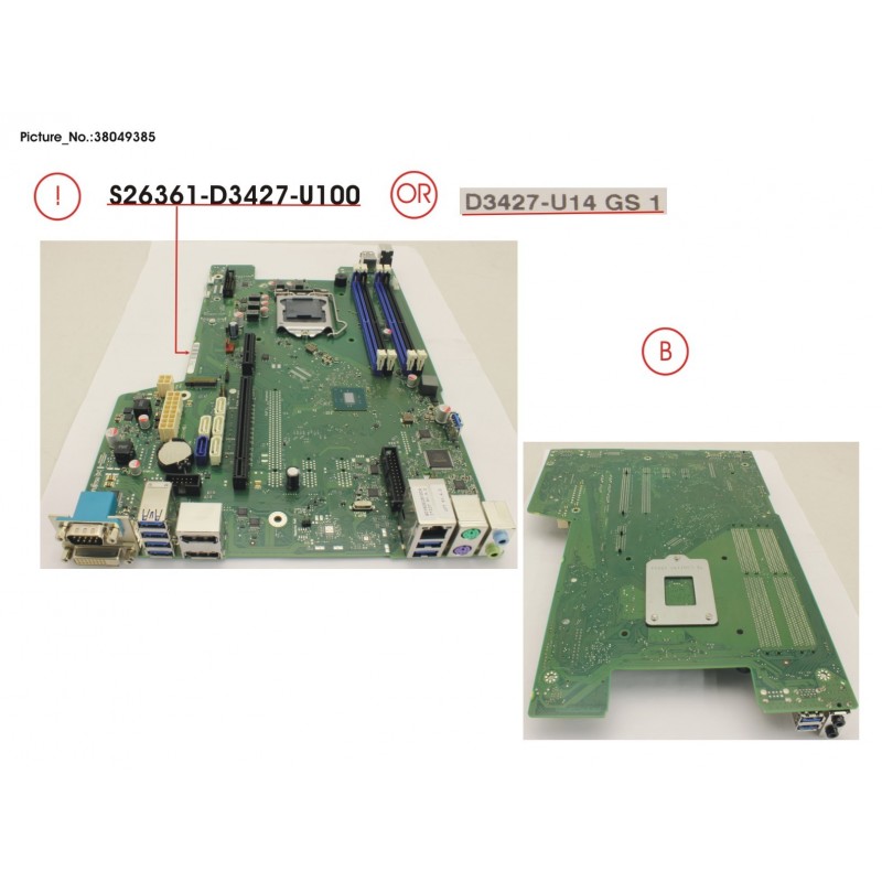38049385 - MAINBOARD SKYLAKE C236