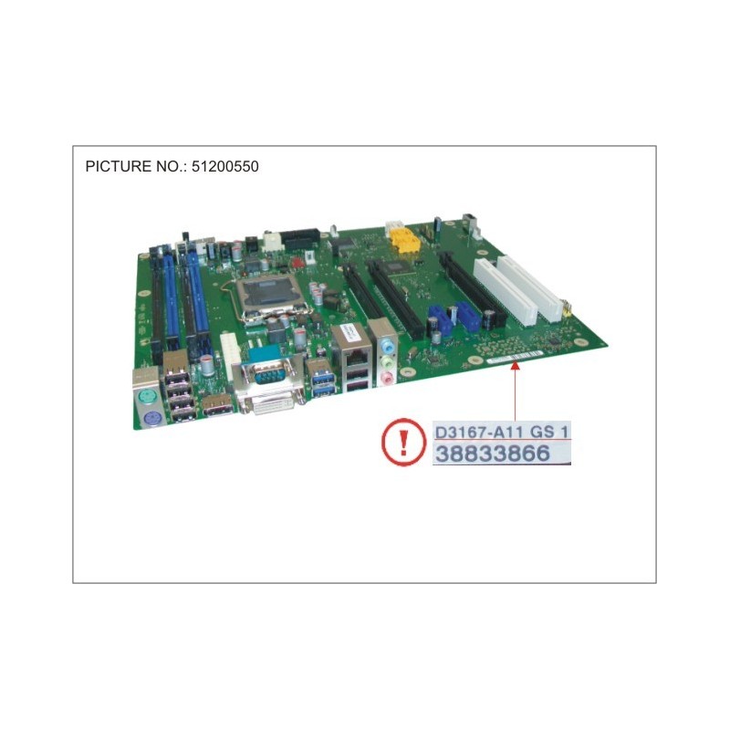 34037275 - MAINBOARD PANTHERPOINT IC216 ATX