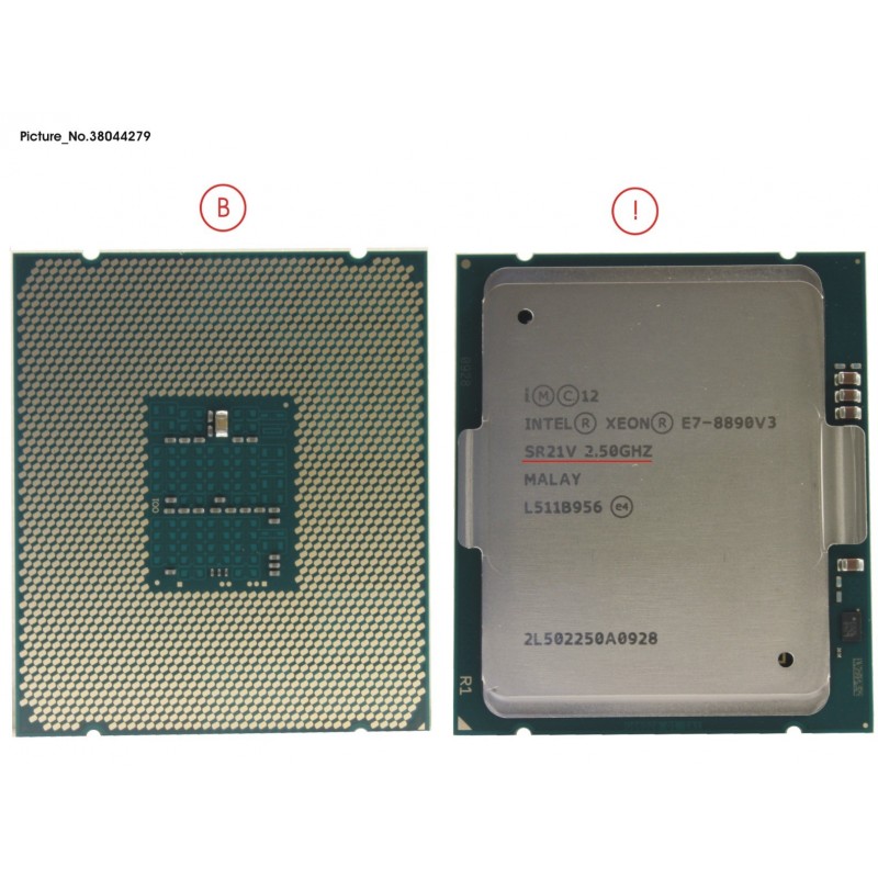 38044279 - CPU XEON E7-8890V3 2,5GHZ 165W