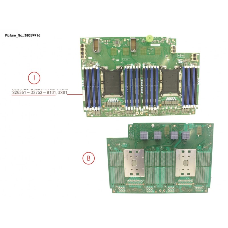 38059916 - SYSTEMBOARD - TOP - AC/LC