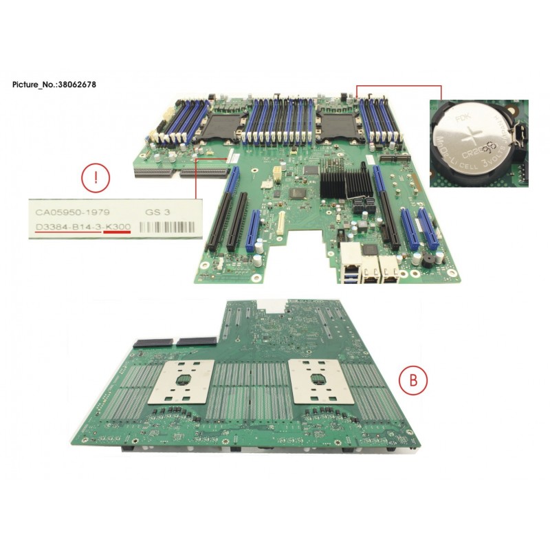 38062678 - SYSTEMBOARD RX2540 M5